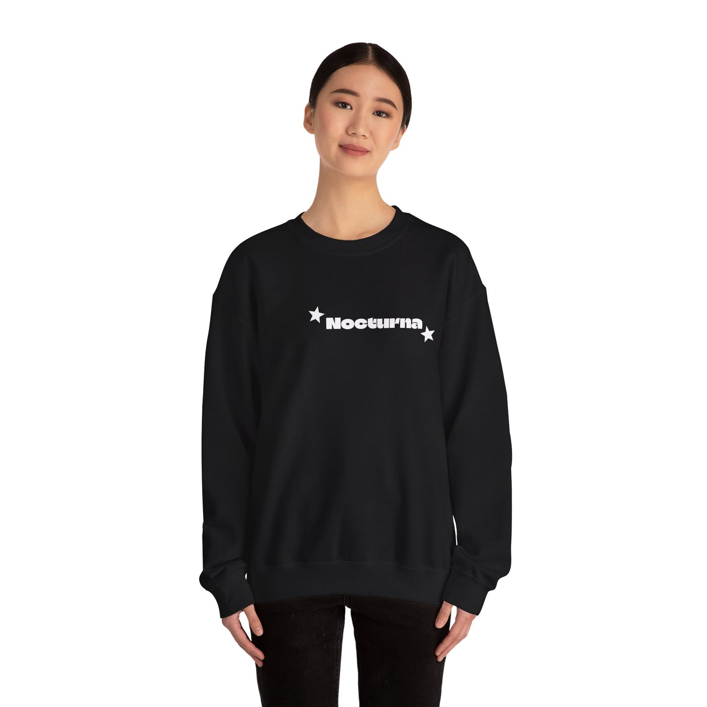 Nocturna Unisex Crewneck Sweatshirt - Cozy Nighttime Vibes