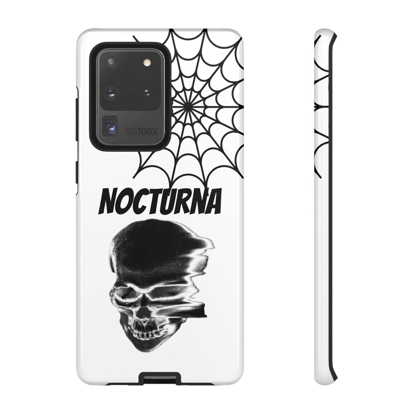 Nocturna Skull Phone Case - Tough & Edgy Design for Gothic Style