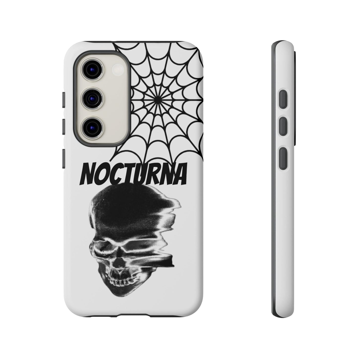 Nocturna Skull Phone Case - Tough & Edgy Design for Gothic Style