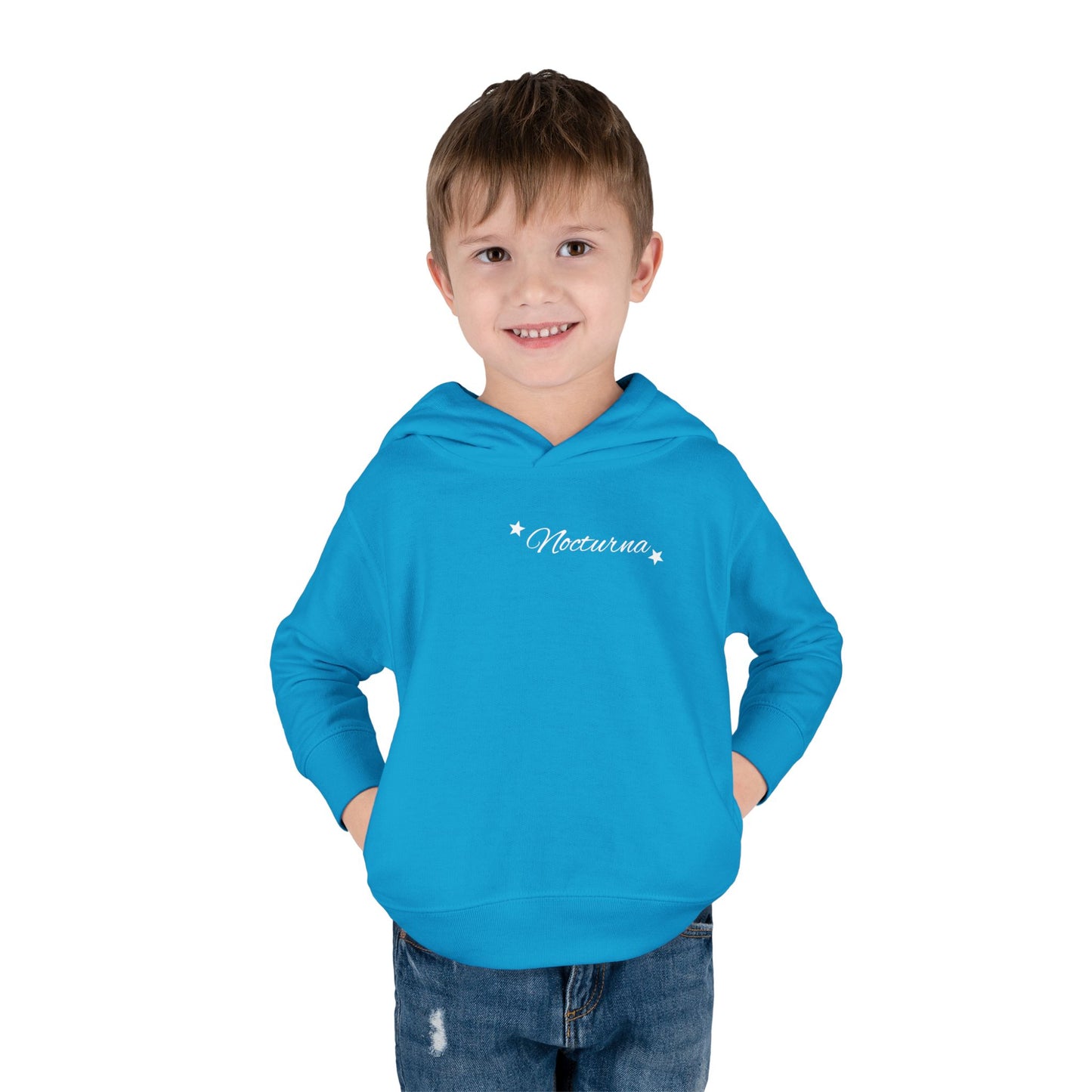 Nocturna Toddler Pullover Fleece Hoodie - Cozy Bat Themed Kids Wear