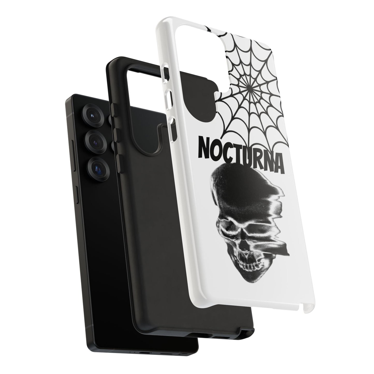 Nocturna Skull Phone Case - Tough & Edgy Design for Gothic Style