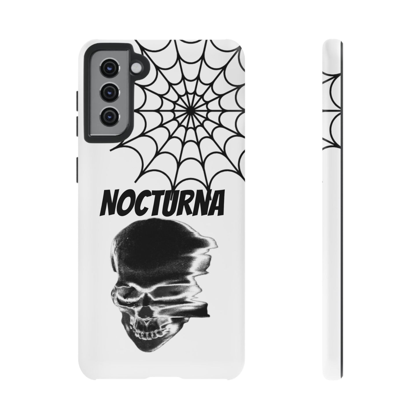 Nocturna Skull Phone Case - Tough & Edgy Design for Gothic Style
