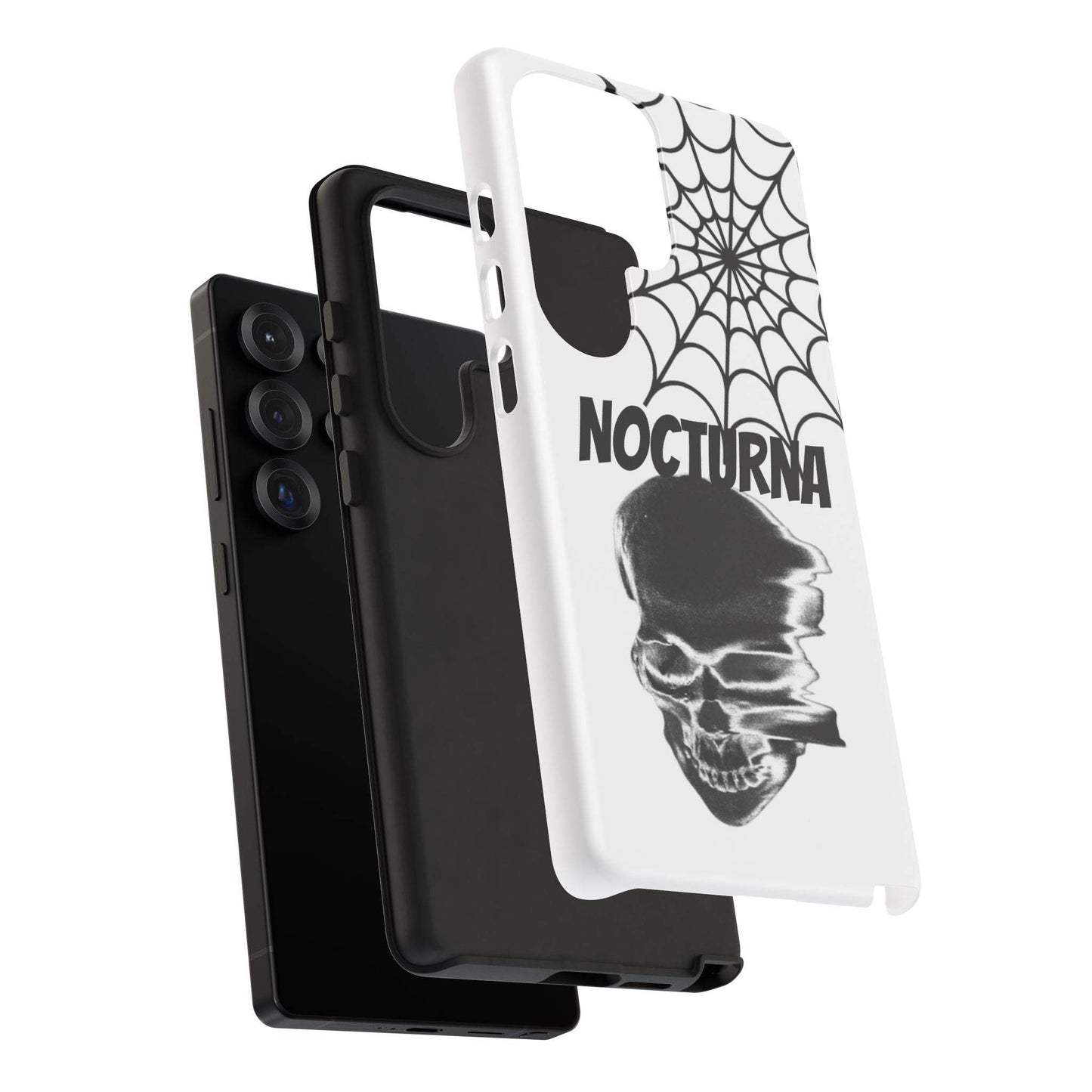 Nocturna Skull Phone Case - Tough & Edgy Design for Gothic Style