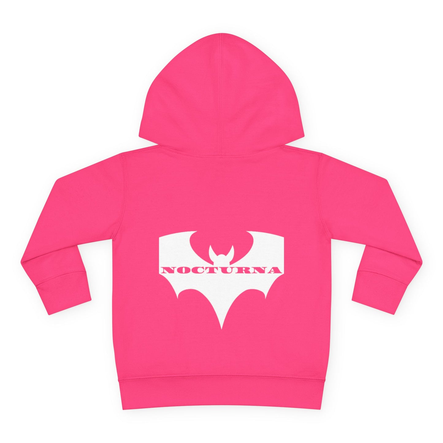 Nocturna Toddler Pullover Fleece Hoodie - Cozy Bat Themed Kids Wear