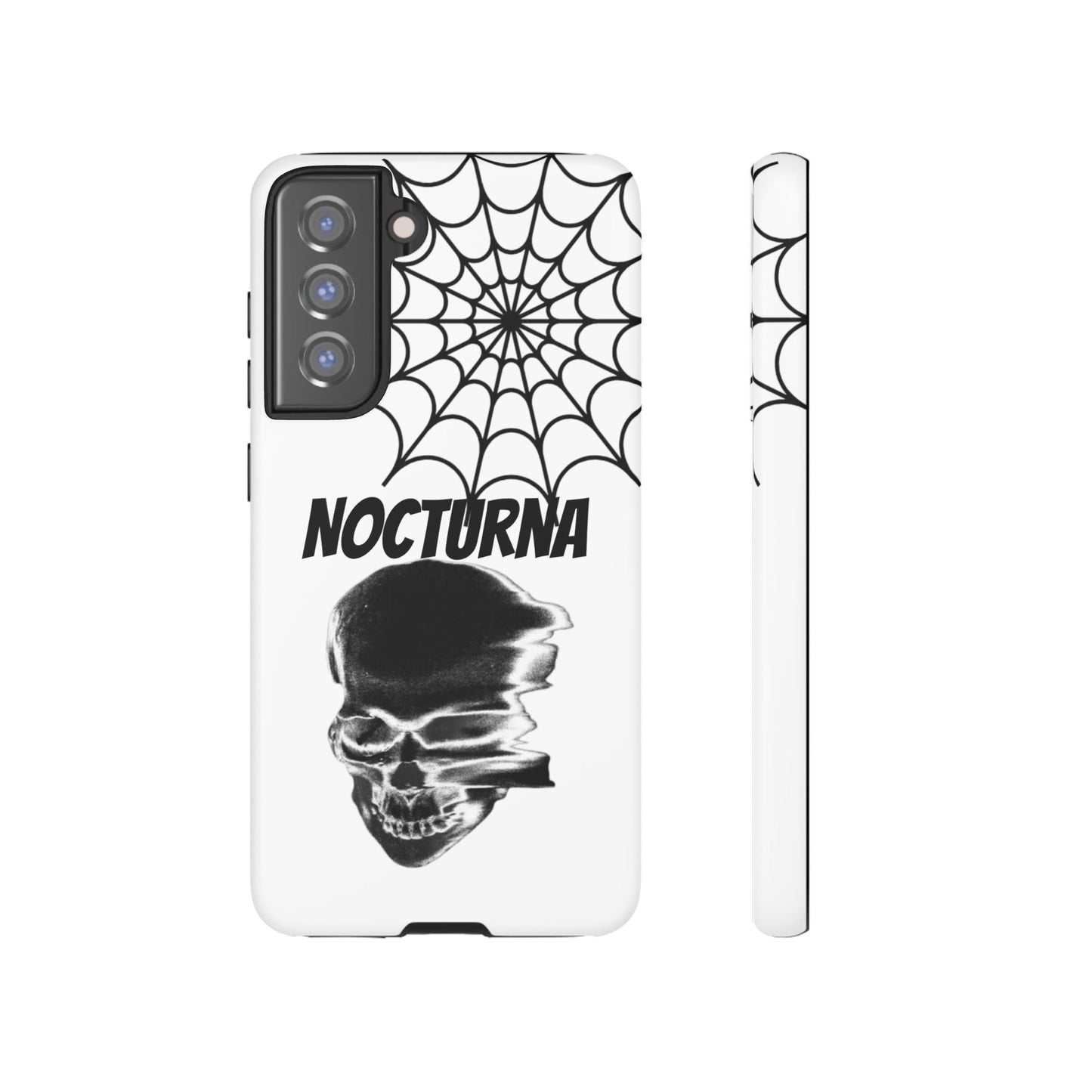 Nocturna Skull Phone Case - Tough & Edgy Design for Gothic Style