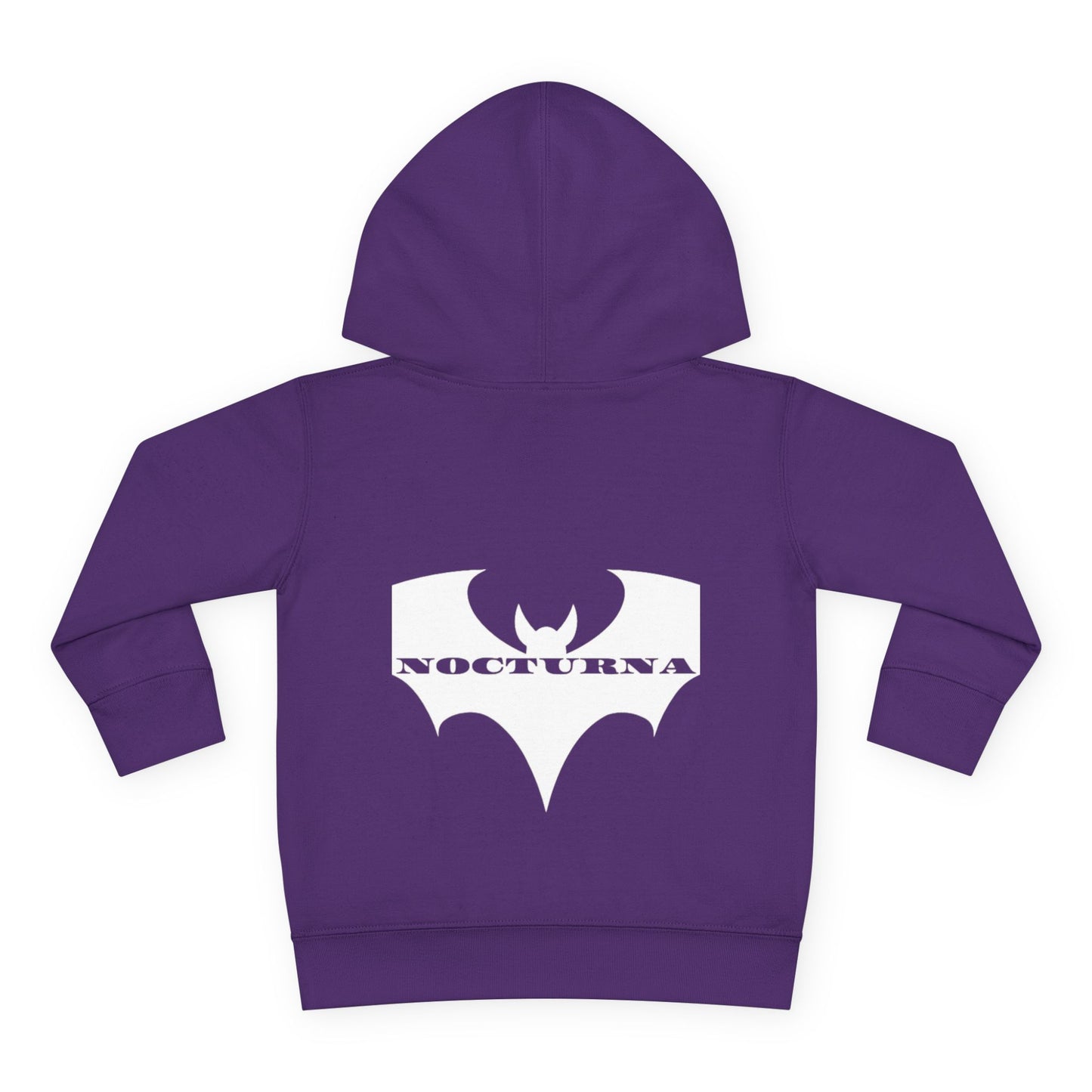 Nocturna Toddler Pullover Fleece Hoodie - Cozy Bat Themed Kids Wear
