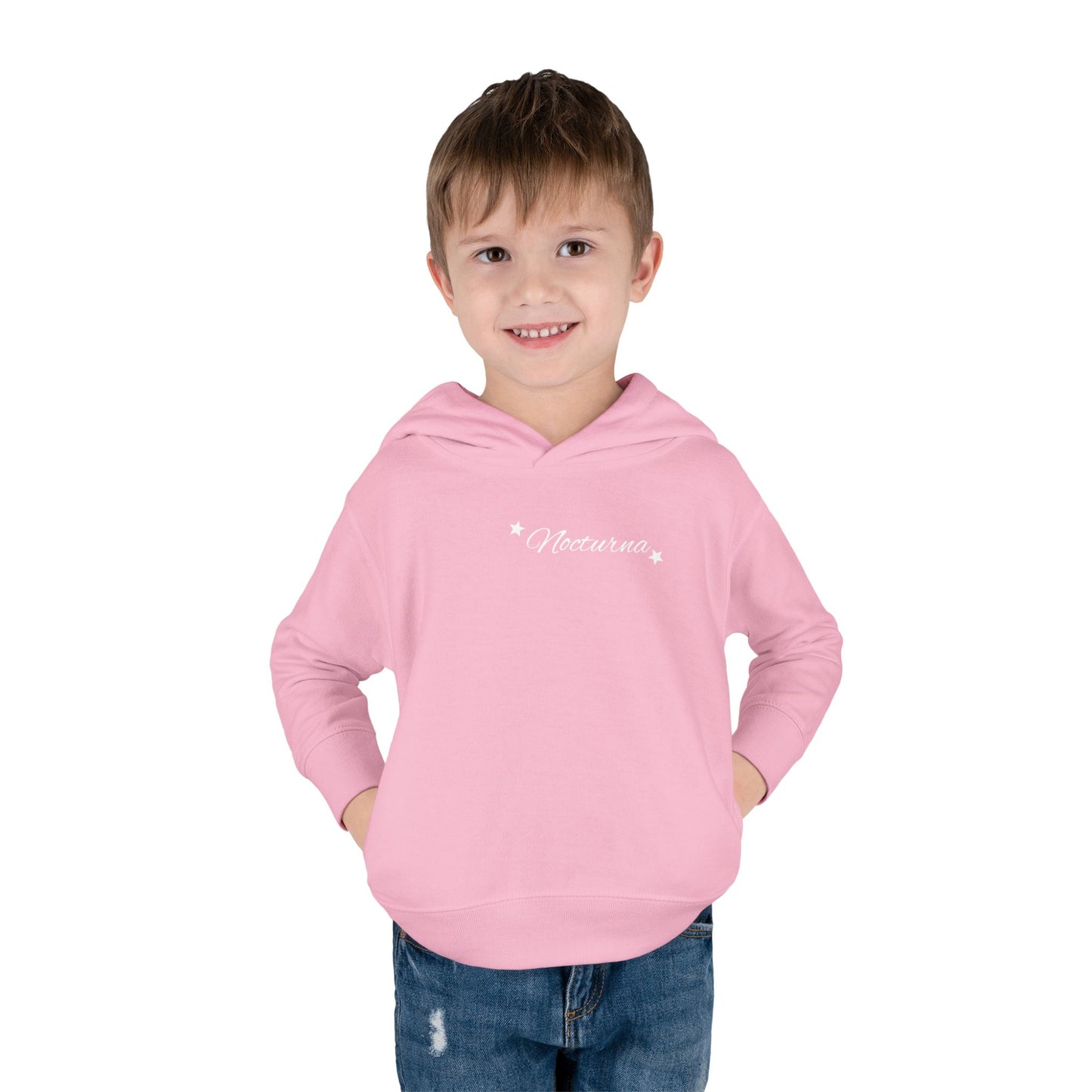 Nocturna Toddler Pullover Fleece Hoodie - Cozy Bat Themed Kids Wear
