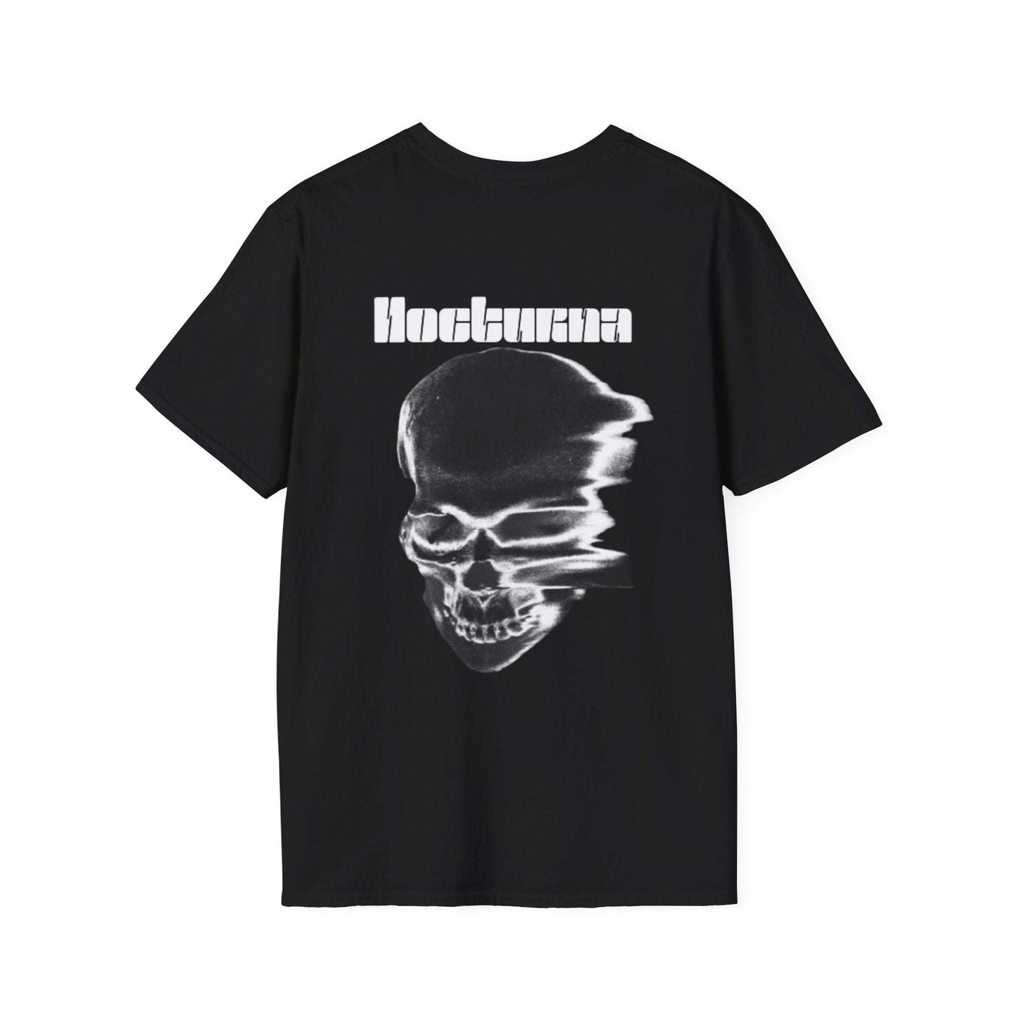 Nocturna Graphic T-Shirt for Trendsetters - Edgy Skull Design
