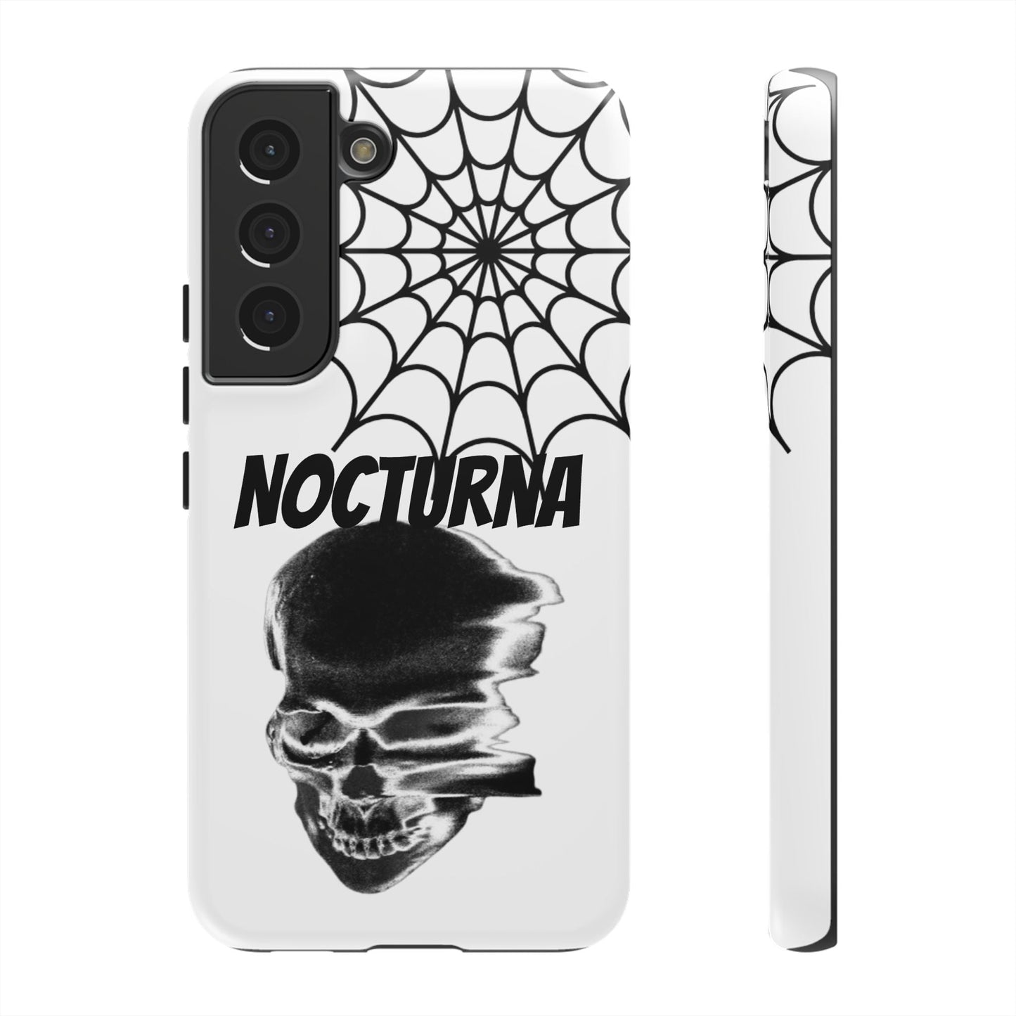 Nocturna Skull Phone Case - Tough & Edgy Design for Gothic Style