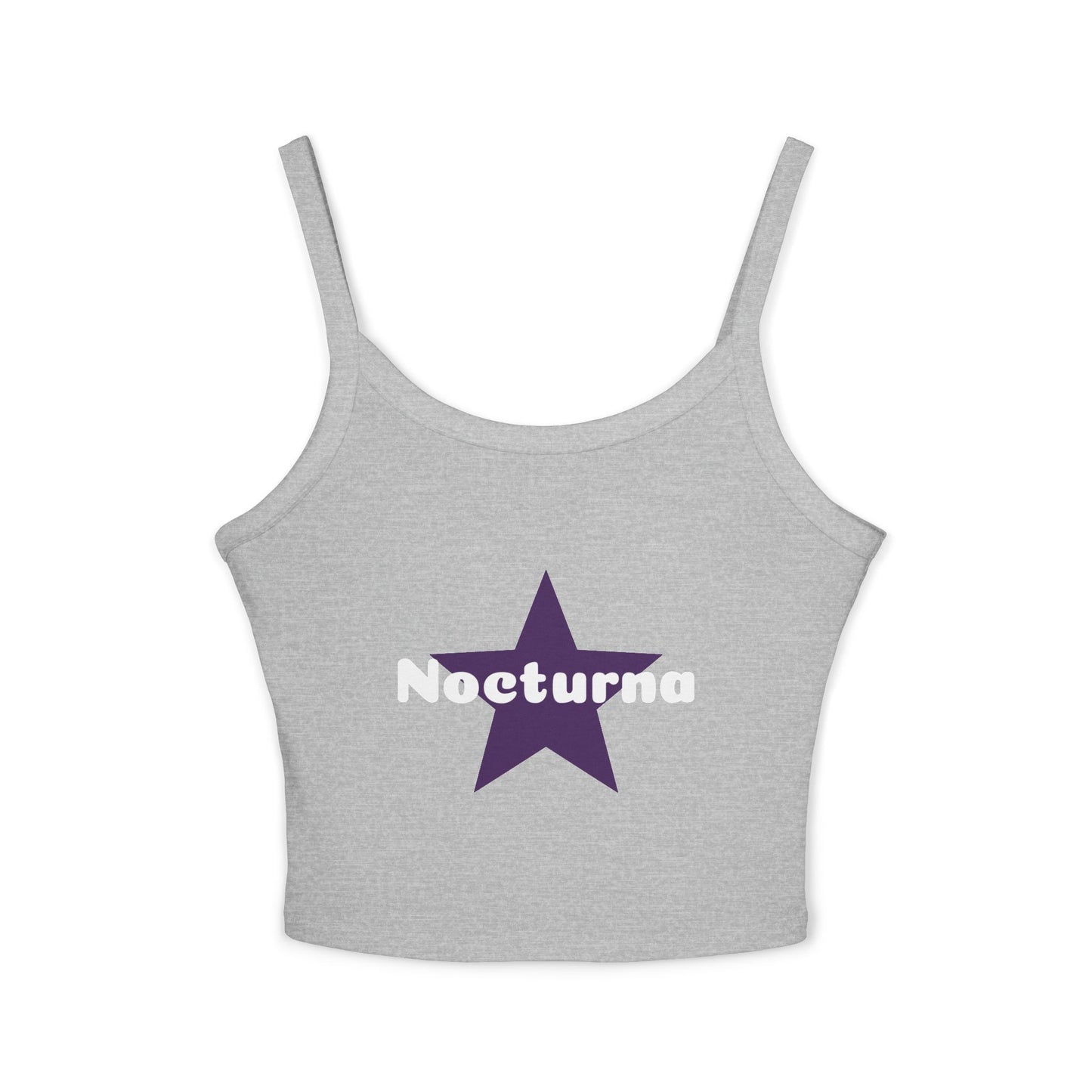 Nocturna Star Women's Spaghetti Strap Tank Top - Casual Summer Wear