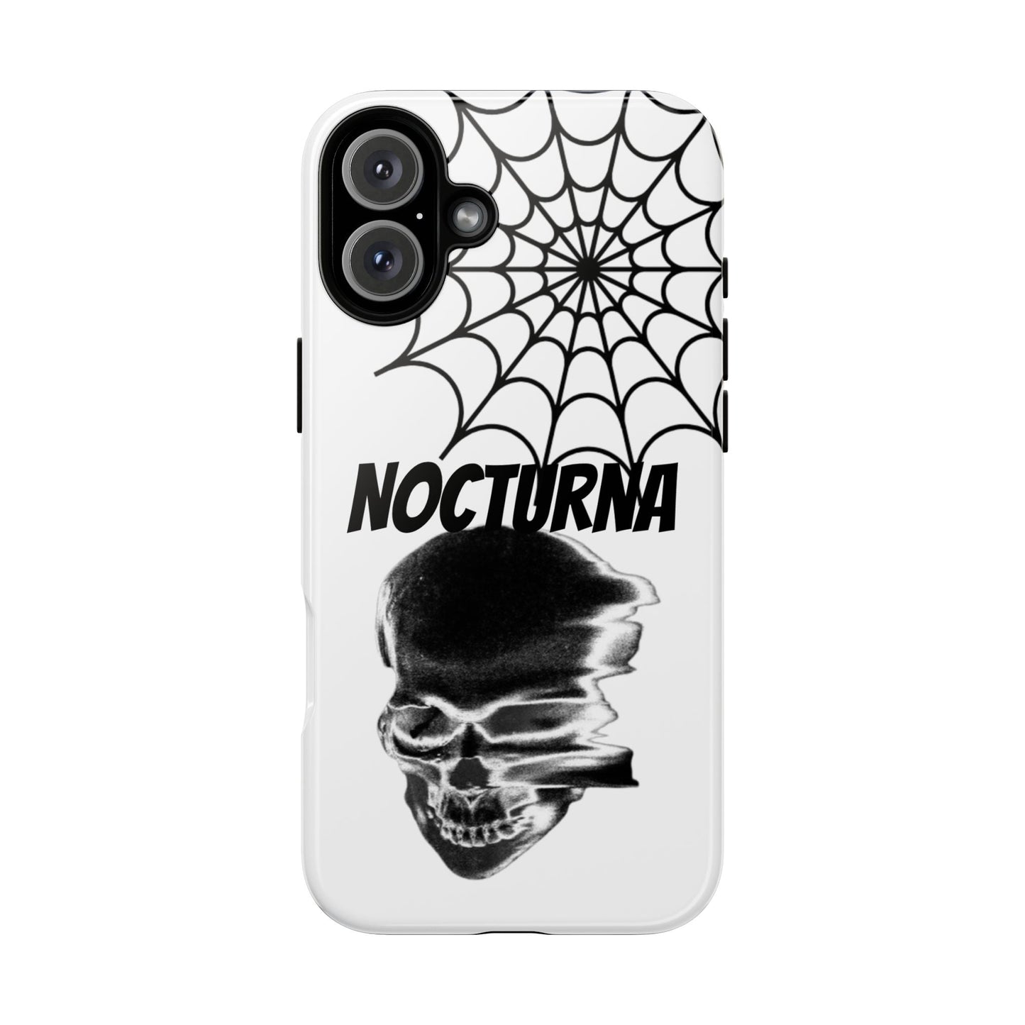 Nocturna Skull Phone Case - Tough & Edgy Design for Gothic Style