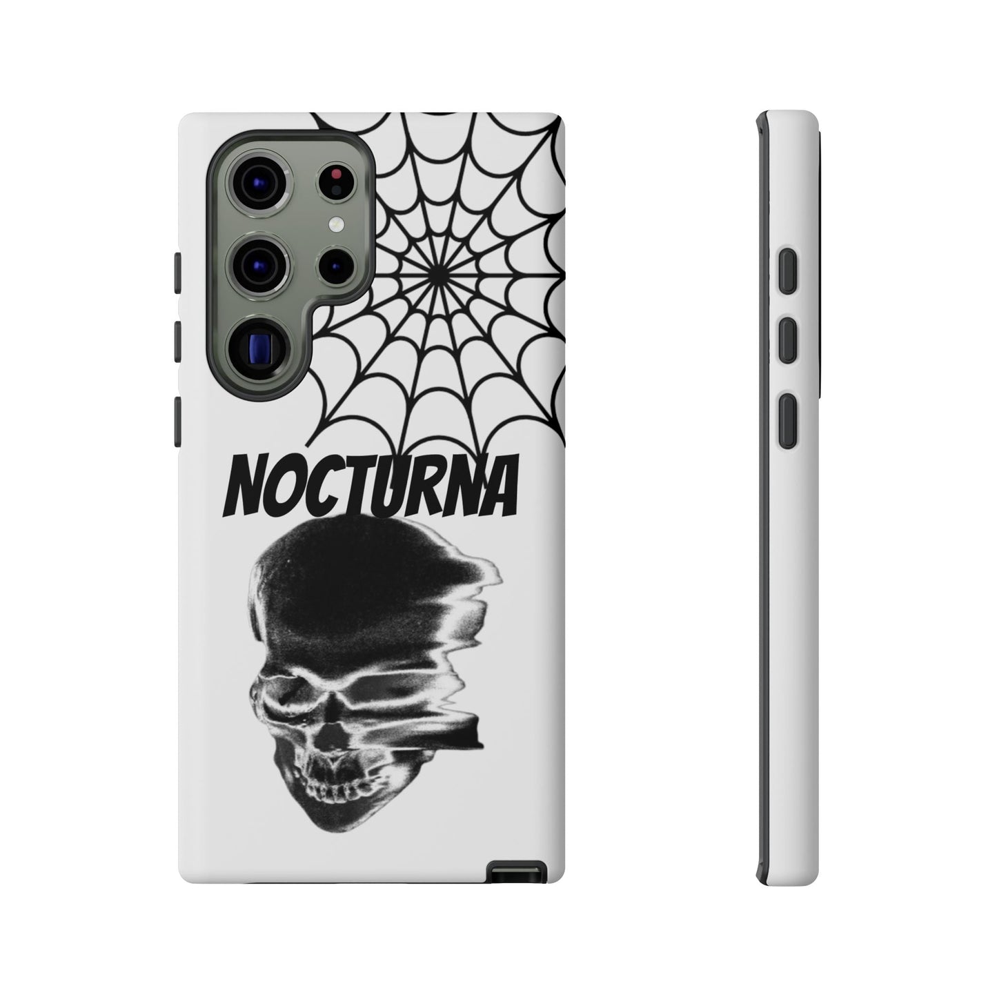 Nocturna Skull Phone Case - Tough & Edgy Design for Gothic Style