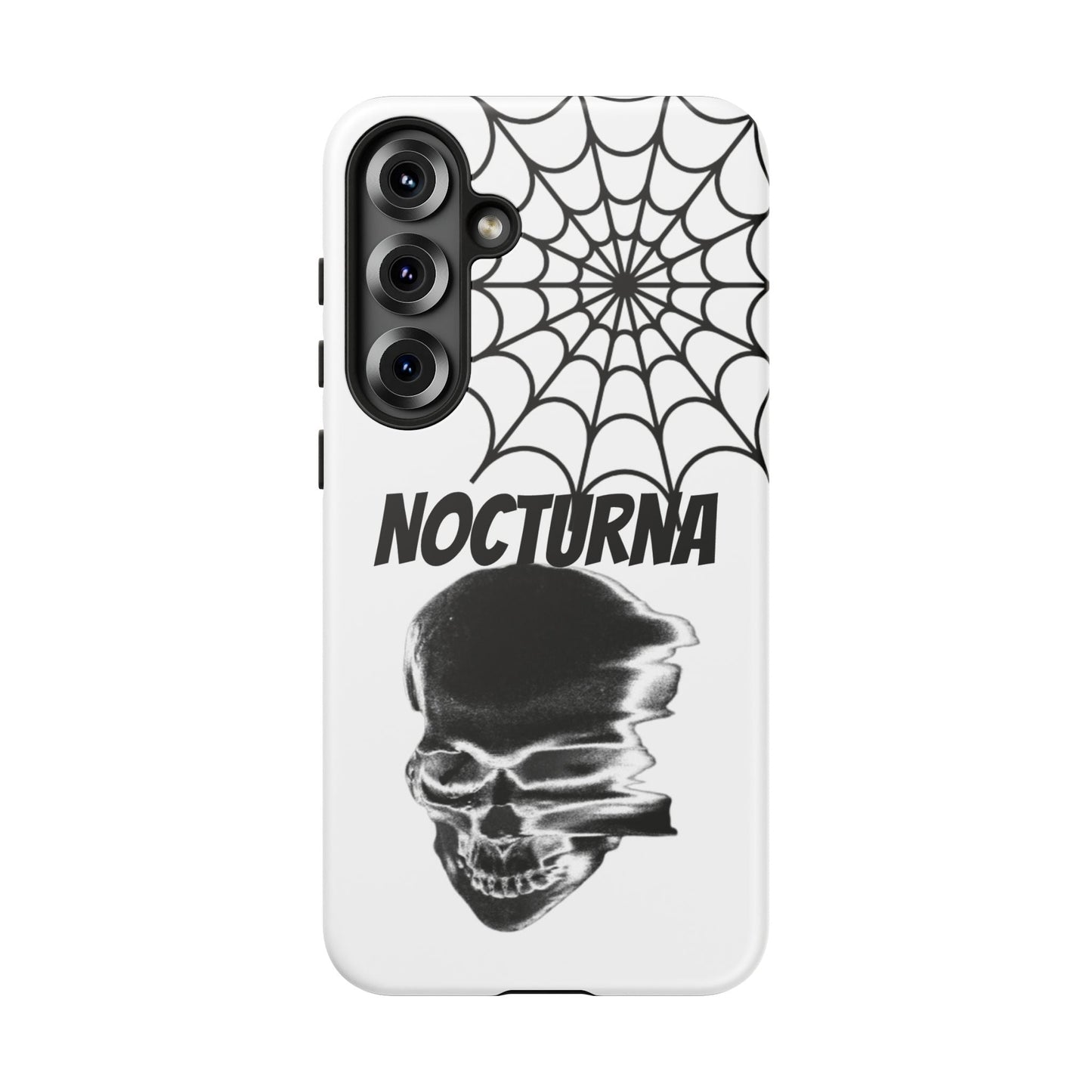 Nocturna Skull Phone Case - Tough & Edgy Design for Gothic Style