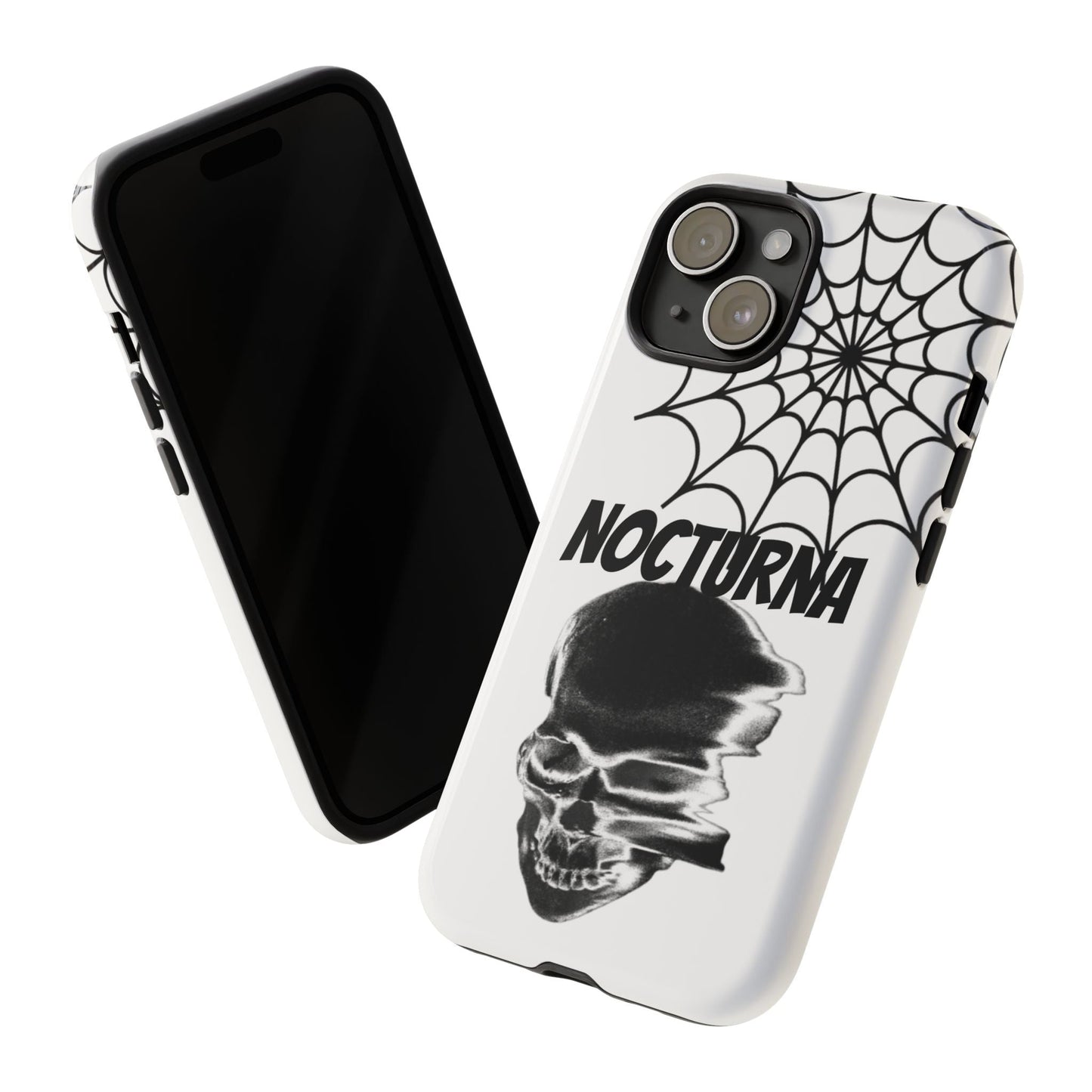 Nocturna Skull Phone Case - Tough & Edgy Design for Gothic Style