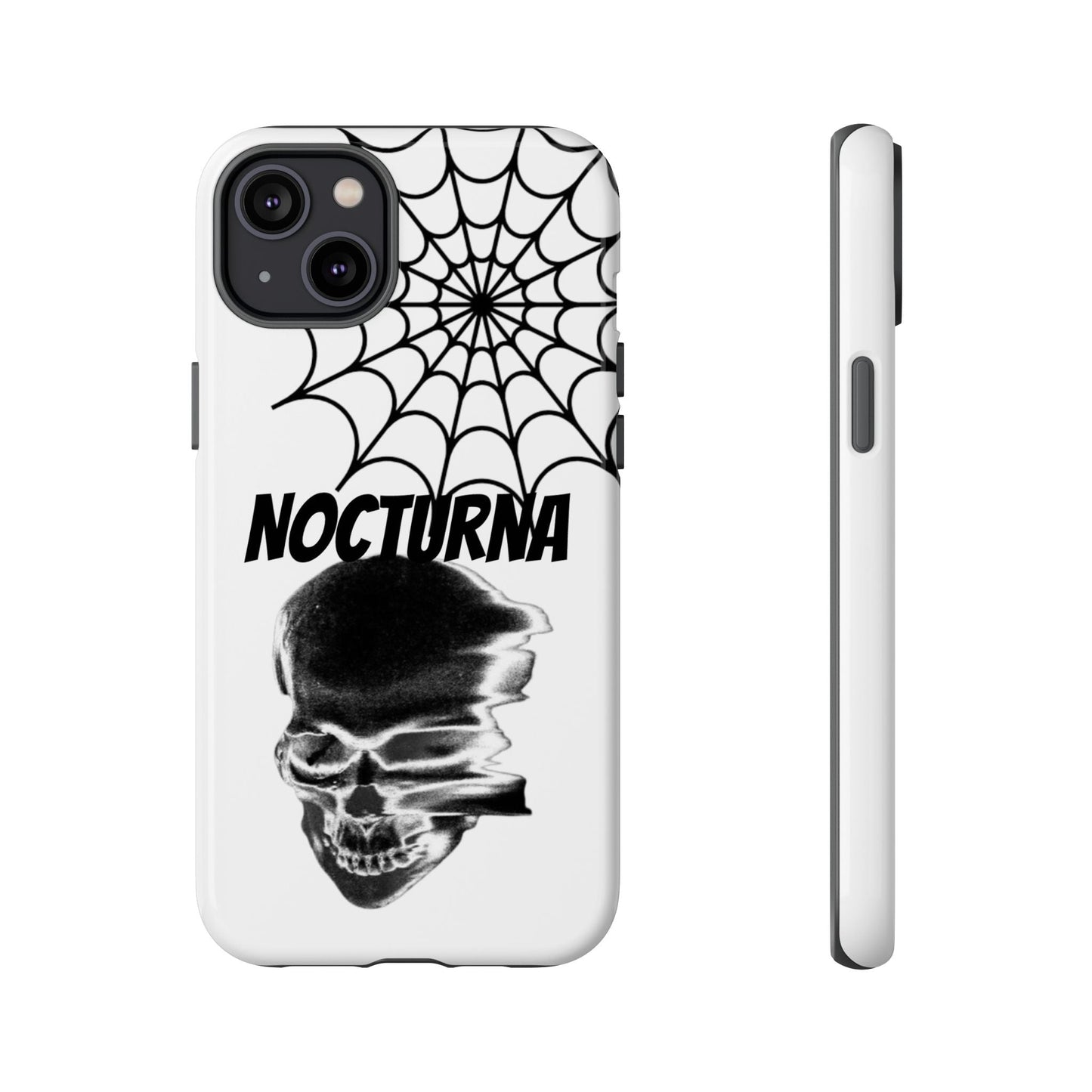 Nocturna Skull Phone Case - Tough & Edgy Design for Gothic Style