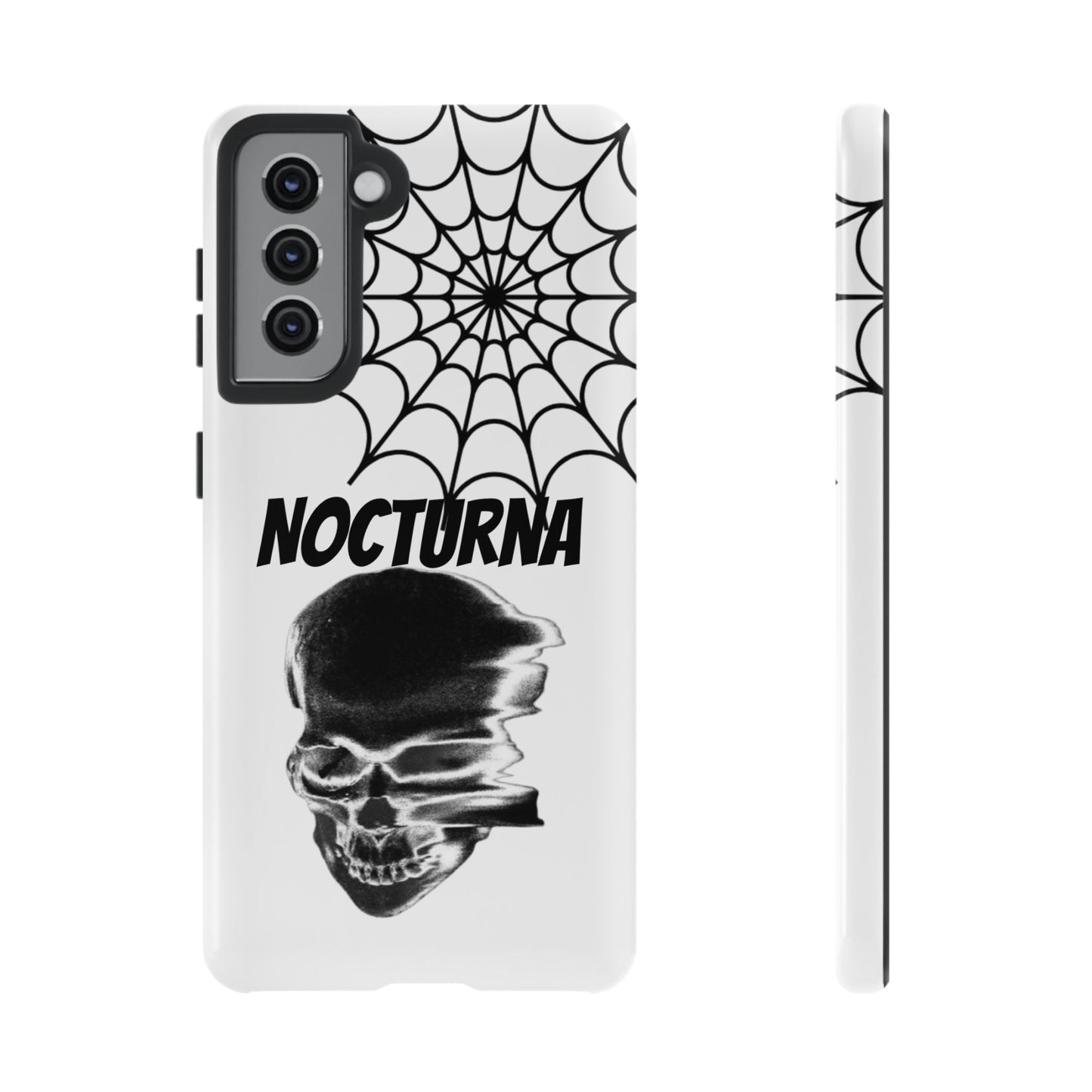 Nocturna Skull Phone Case - Tough & Edgy Design for Gothic Style
