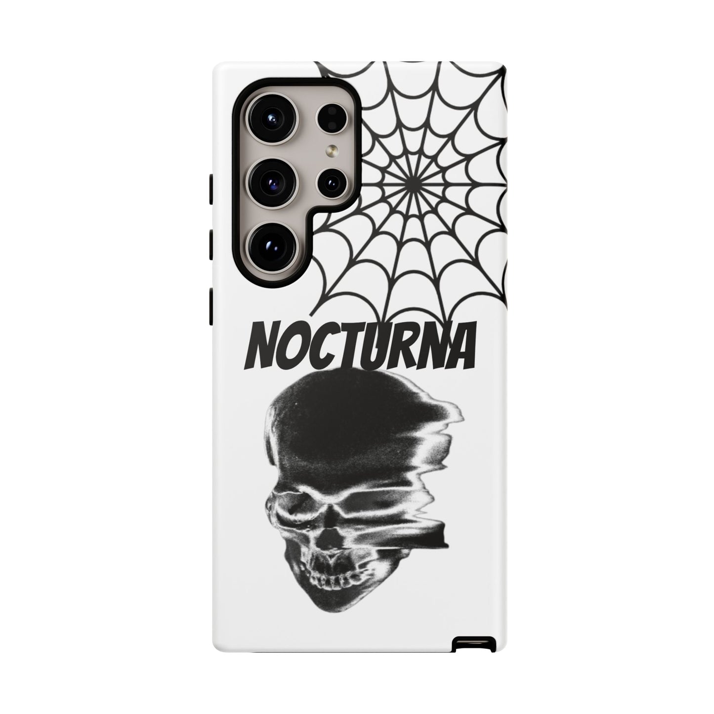 Nocturna Skull Phone Case - Tough & Edgy Design for Gothic Style