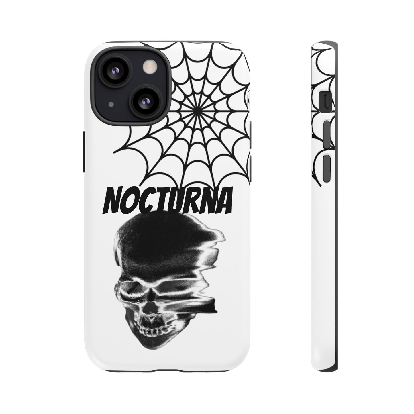 Nocturna Skull Phone Case - Tough & Edgy Design for Gothic Style
