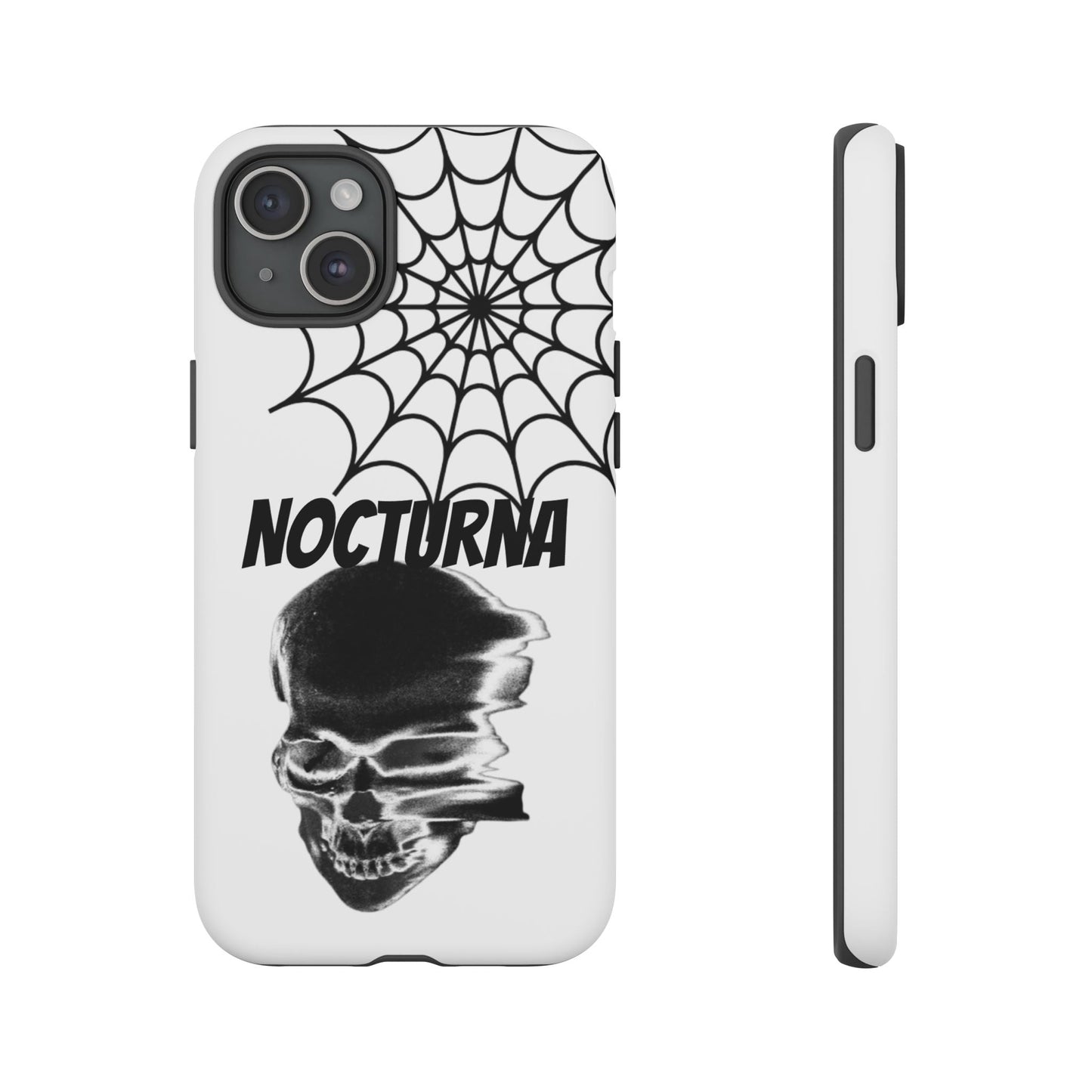 Nocturna Skull Phone Case - Tough & Edgy Design for Gothic Style