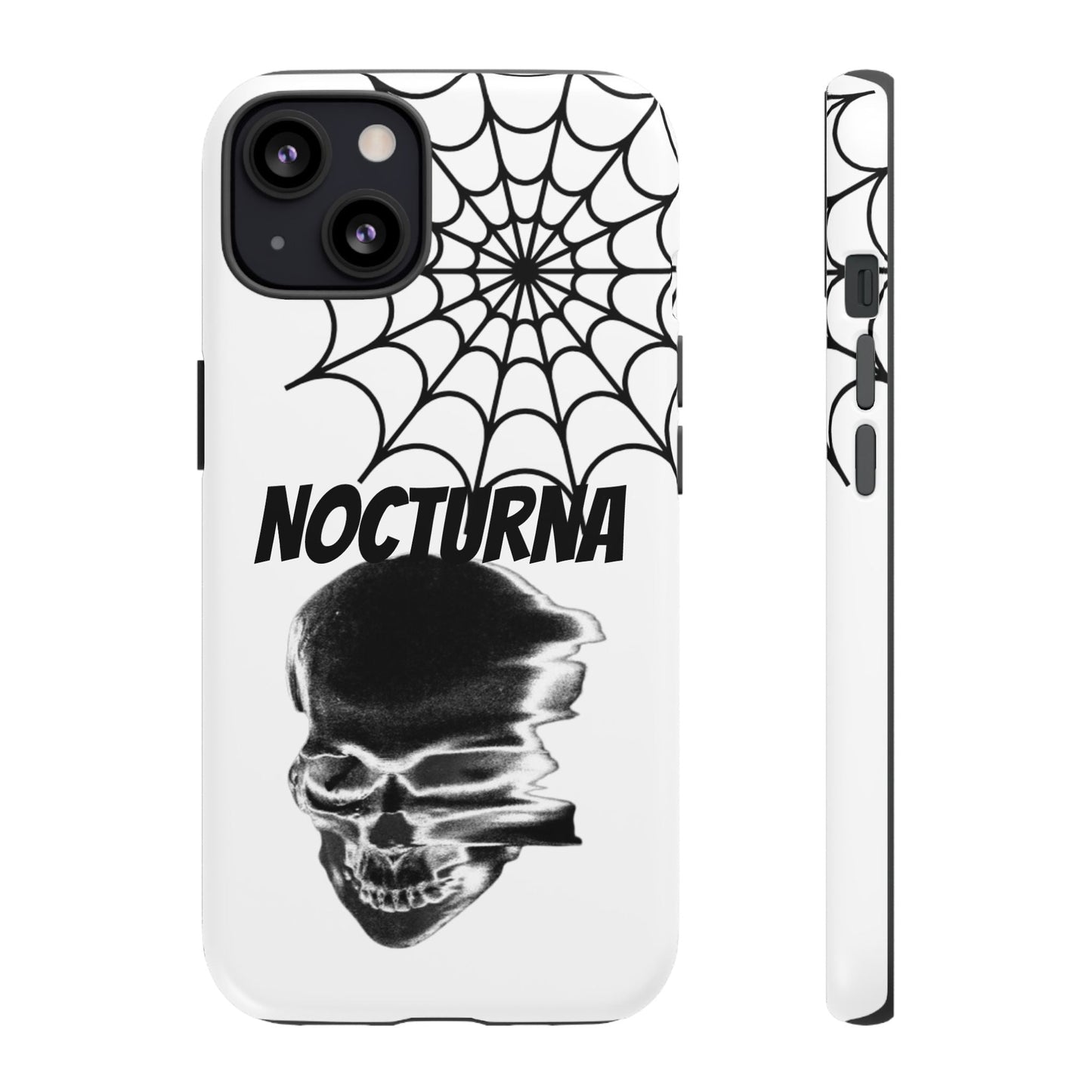 Nocturna Skull Phone Case - Tough & Edgy Design for Gothic Style