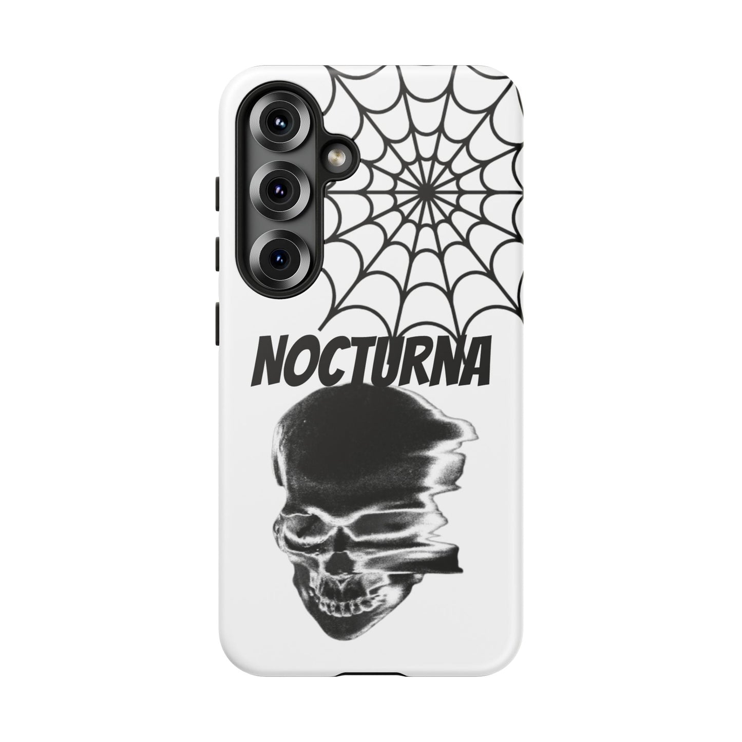 Nocturna Skull Phone Case - Tough & Edgy Design for Gothic Style