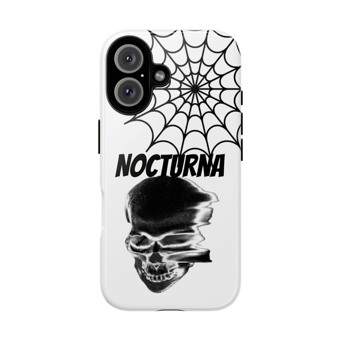 Nocturna Skull Phone Case - Tough & Edgy Design for Gothic Style