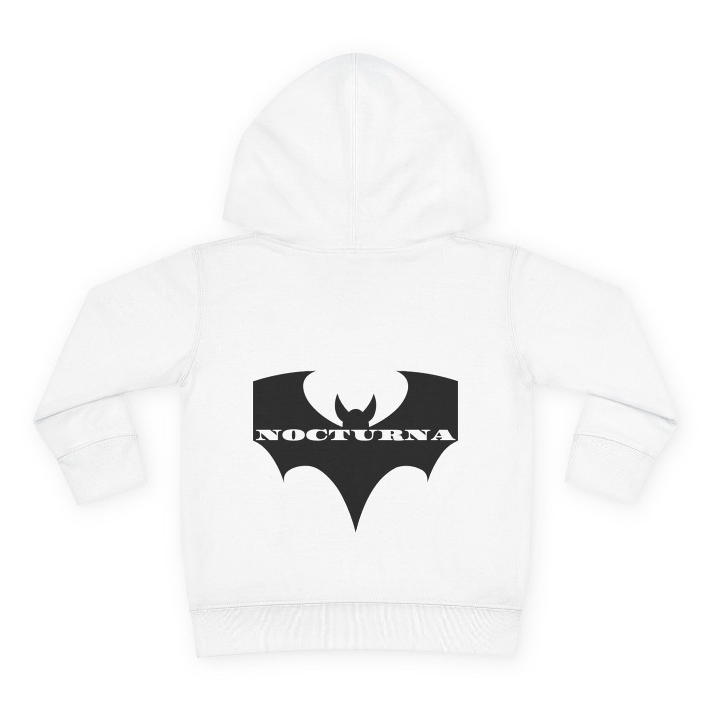 Nocturna Toddler Pullover Fleece Hoodie - Cozy Bat Themed Kids Wear