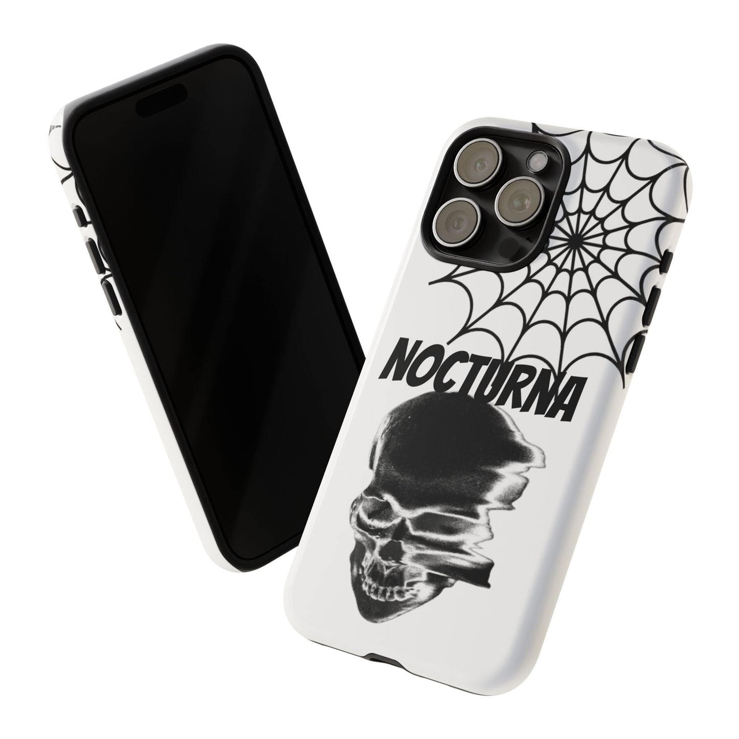 Nocturna Skull Phone Case - Tough & Edgy Design for Gothic Style