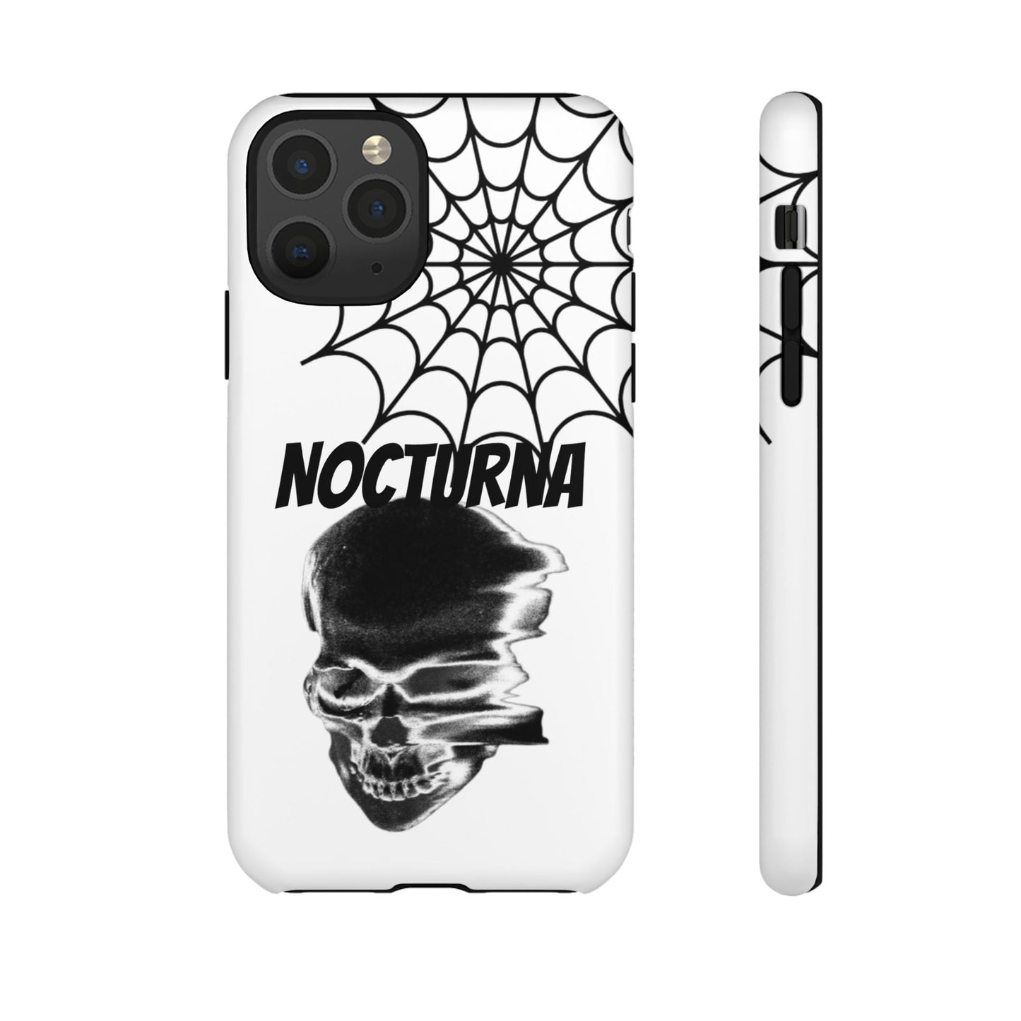 Nocturna Skull Phone Case - Tough & Edgy Design for Gothic Style