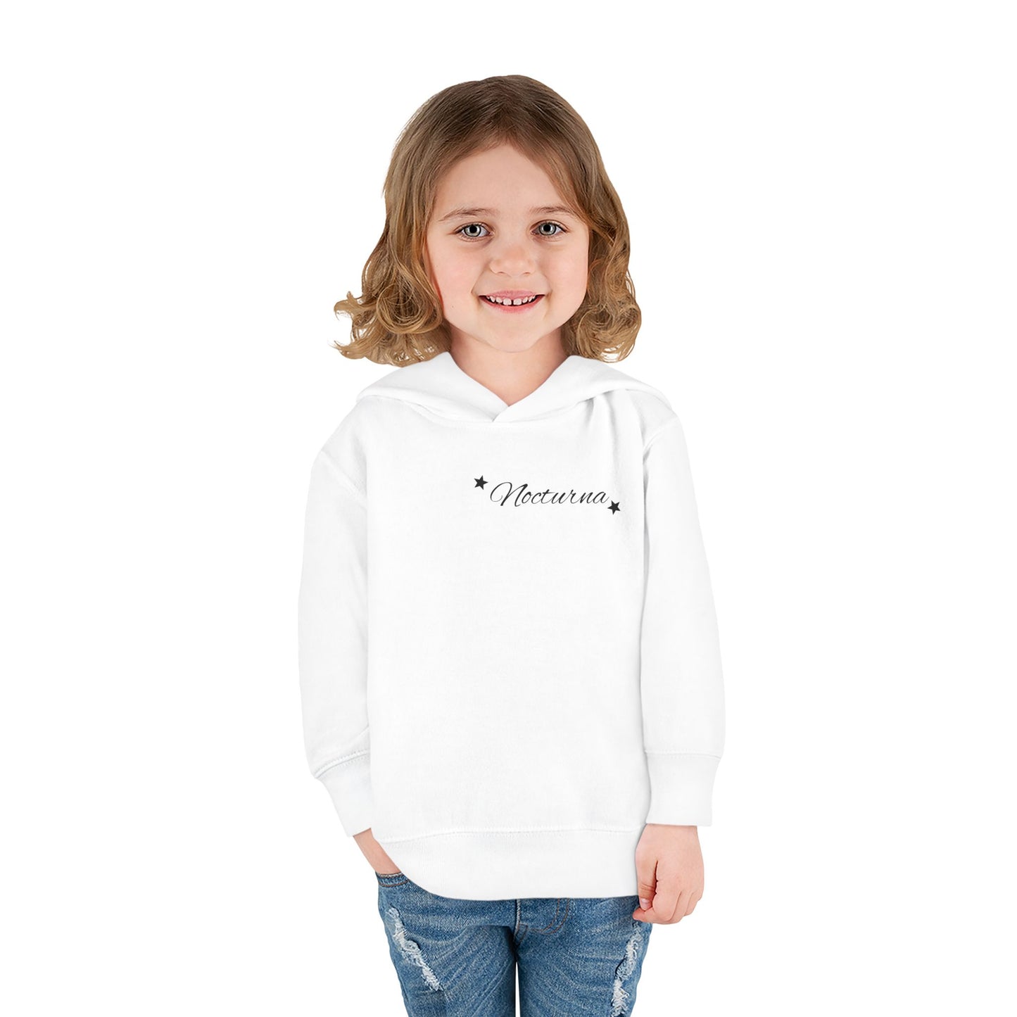 Nocturna Toddler Pullover Fleece Hoodie - Cozy Bat Themed Kids Wear
