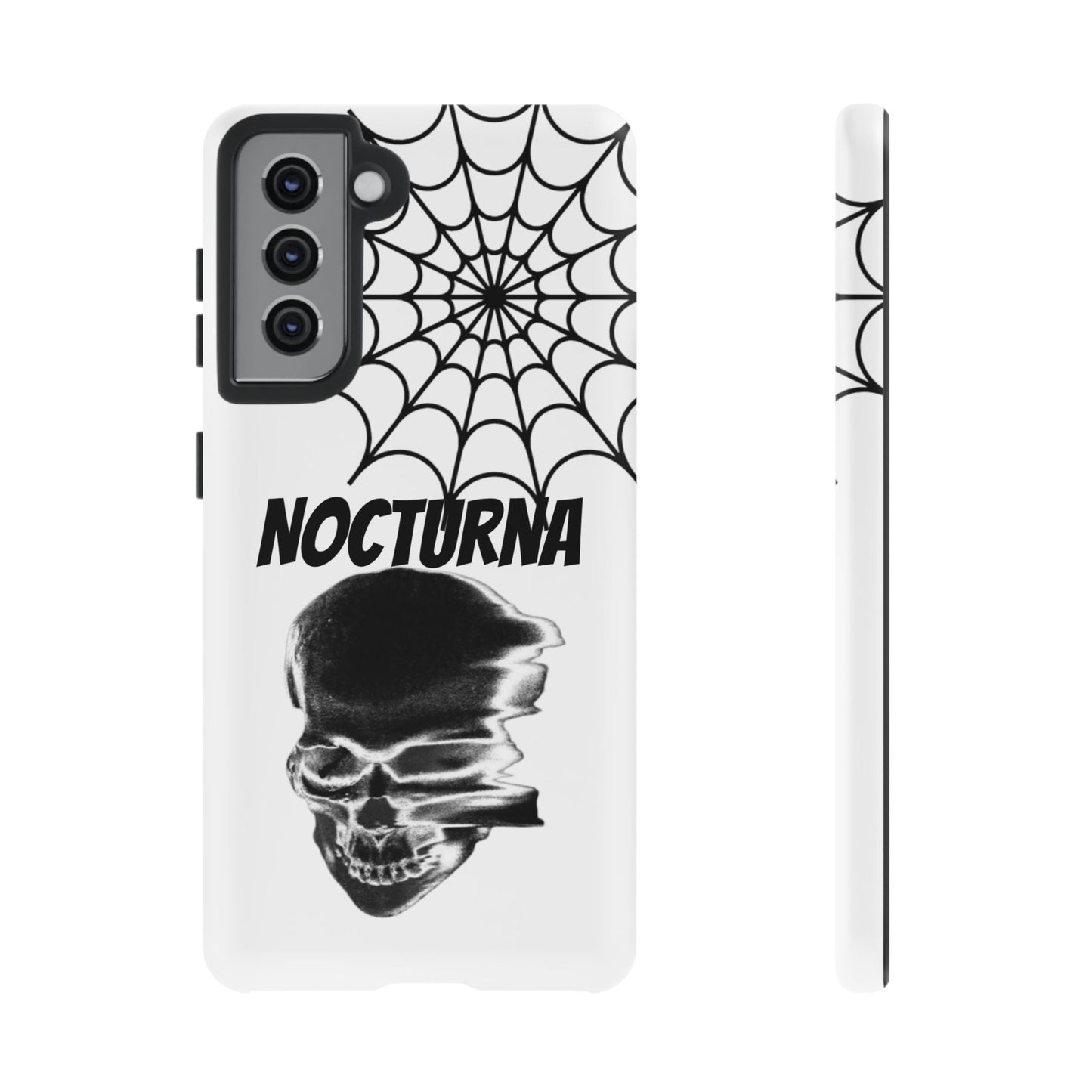 Nocturna Skull Phone Case - Tough & Edgy Design for Gothic Style