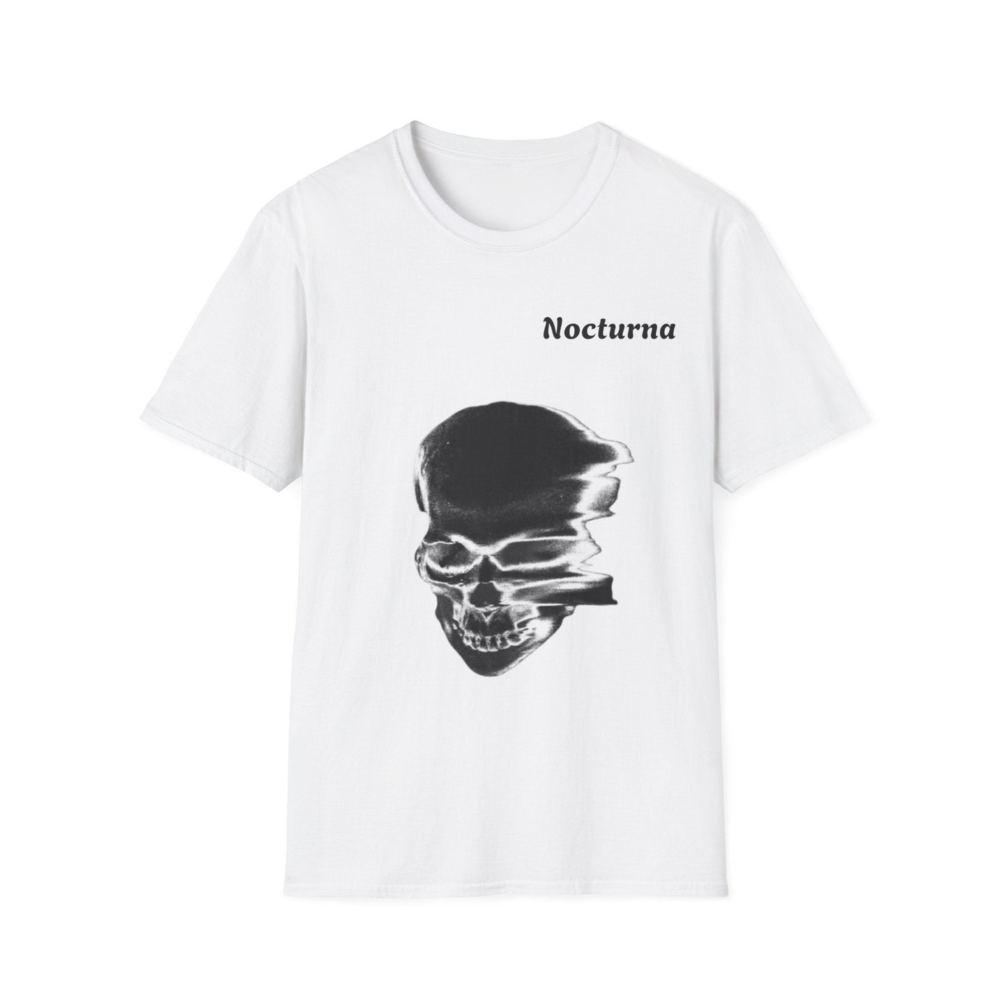 Nocturna Graphic T-Shirt for Trendsetters - Edgy Skull Design