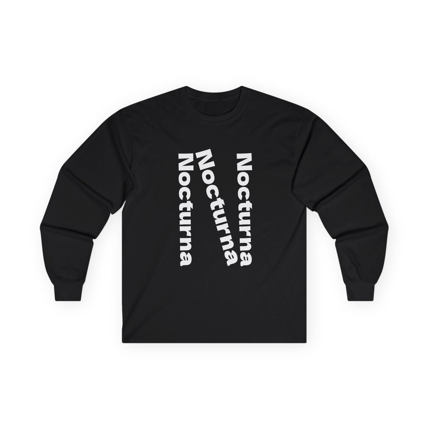 Nocturna Unisex Ultra Cotton Long Sleeve Tee - Stylish and Unique Graphic Tee for Night Lovers