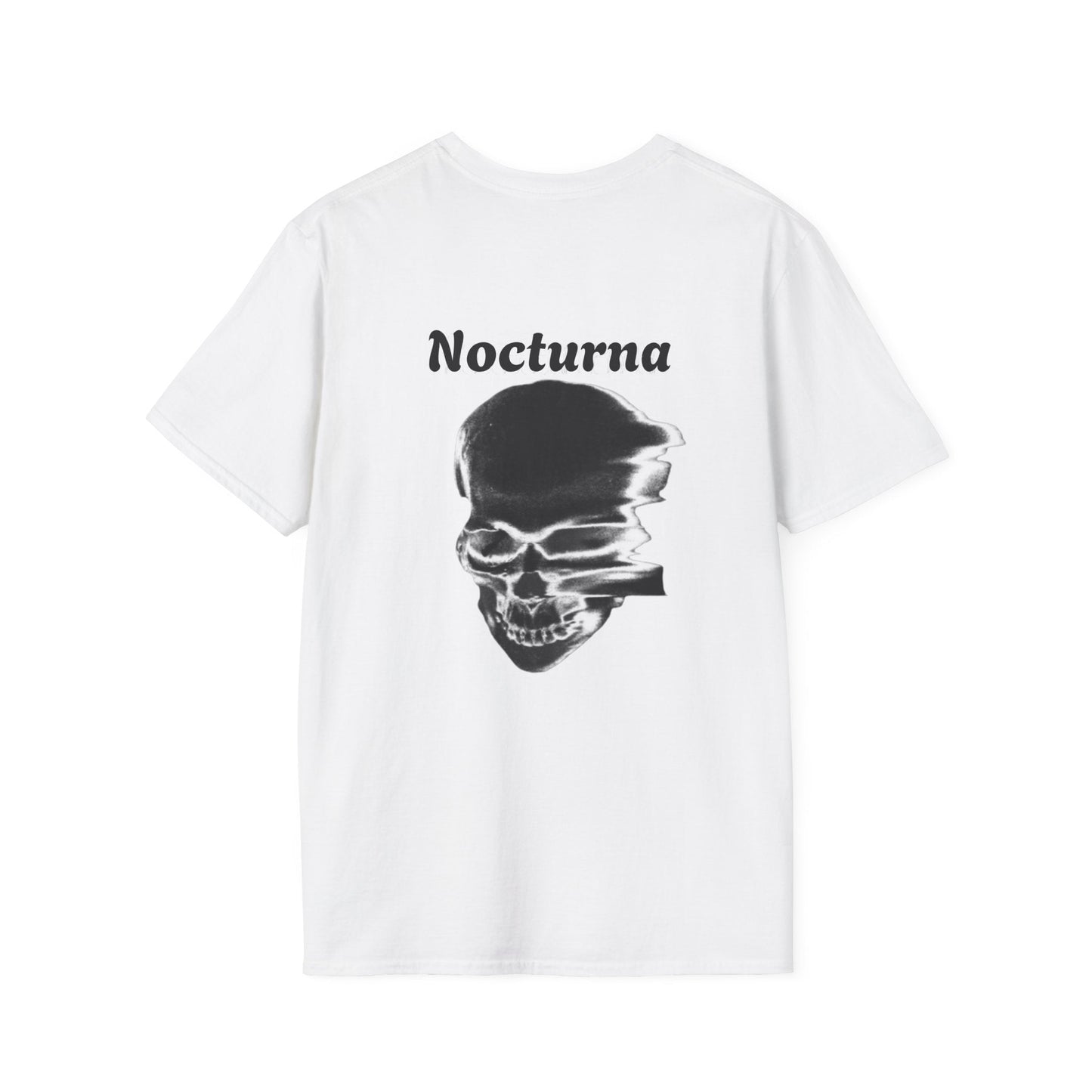 Nocturna Graphic T-Shirt for Trendsetters - Edgy Skull Design