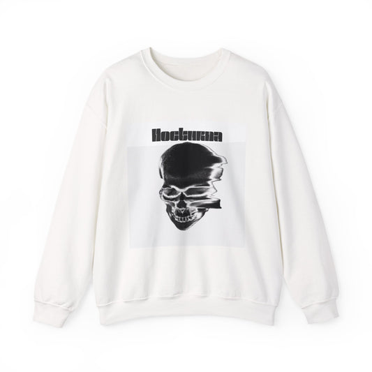 Nocturna Skull & Bat Unisex Crewneck Sweatshirt - Edgy Streetwear