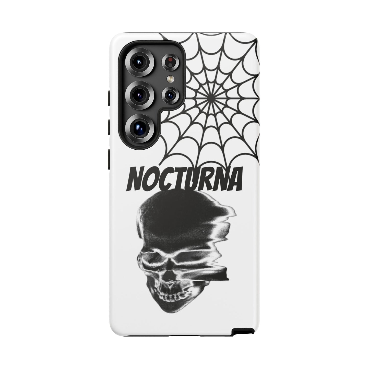 Nocturna Skull Phone Case - Tough & Edgy Design for Gothic Style