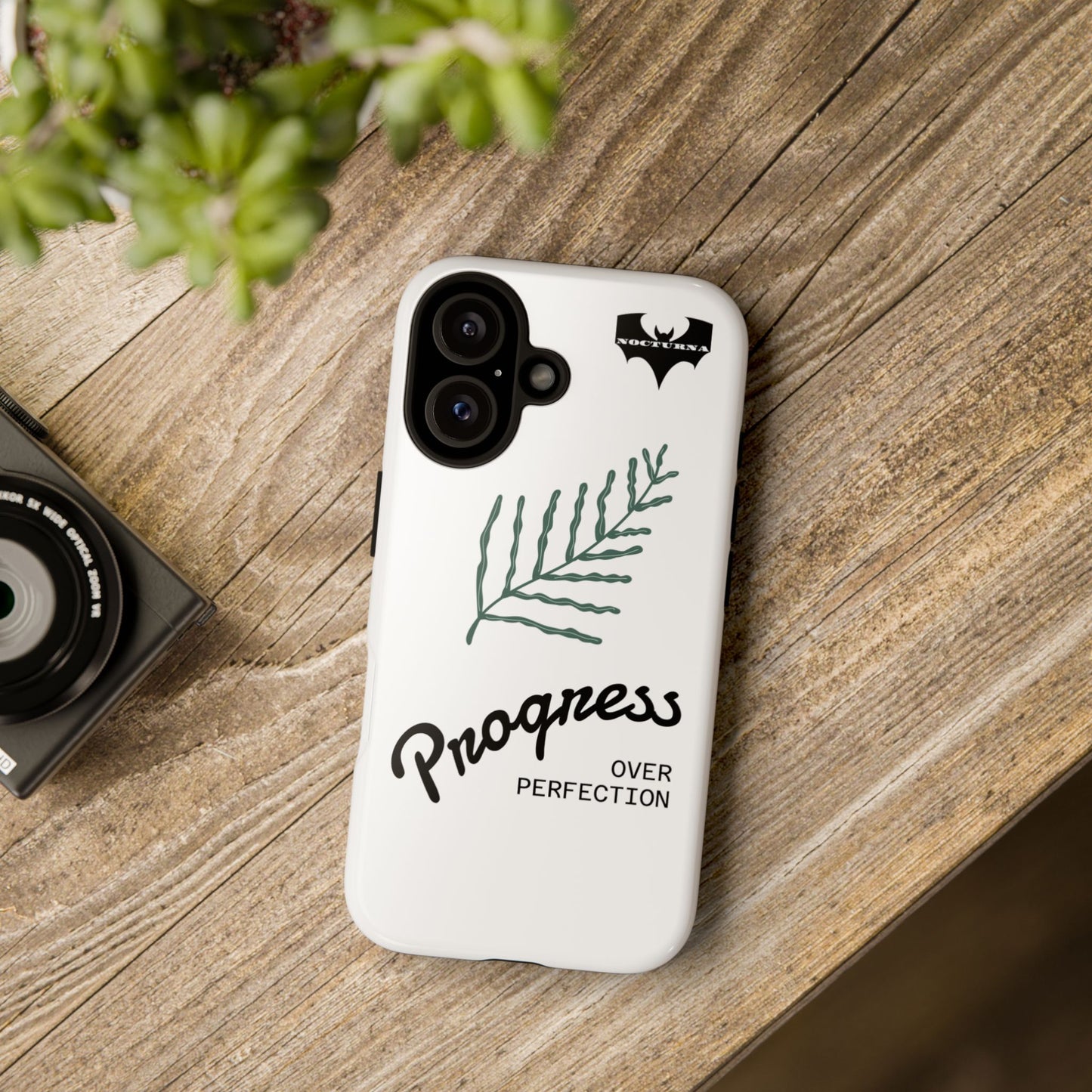 Tough Cases - Progress Over Perfection Phone Case