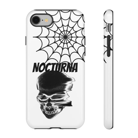 Nocturna Skull Phone Case - Tough & Edgy Design for Gothic Style