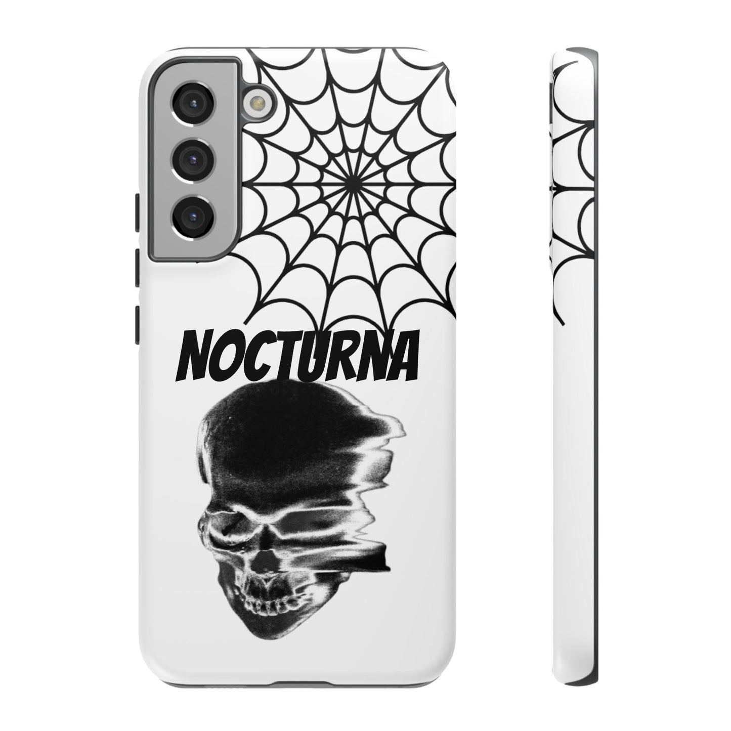 Nocturna Skull Phone Case - Tough & Edgy Design for Gothic Style