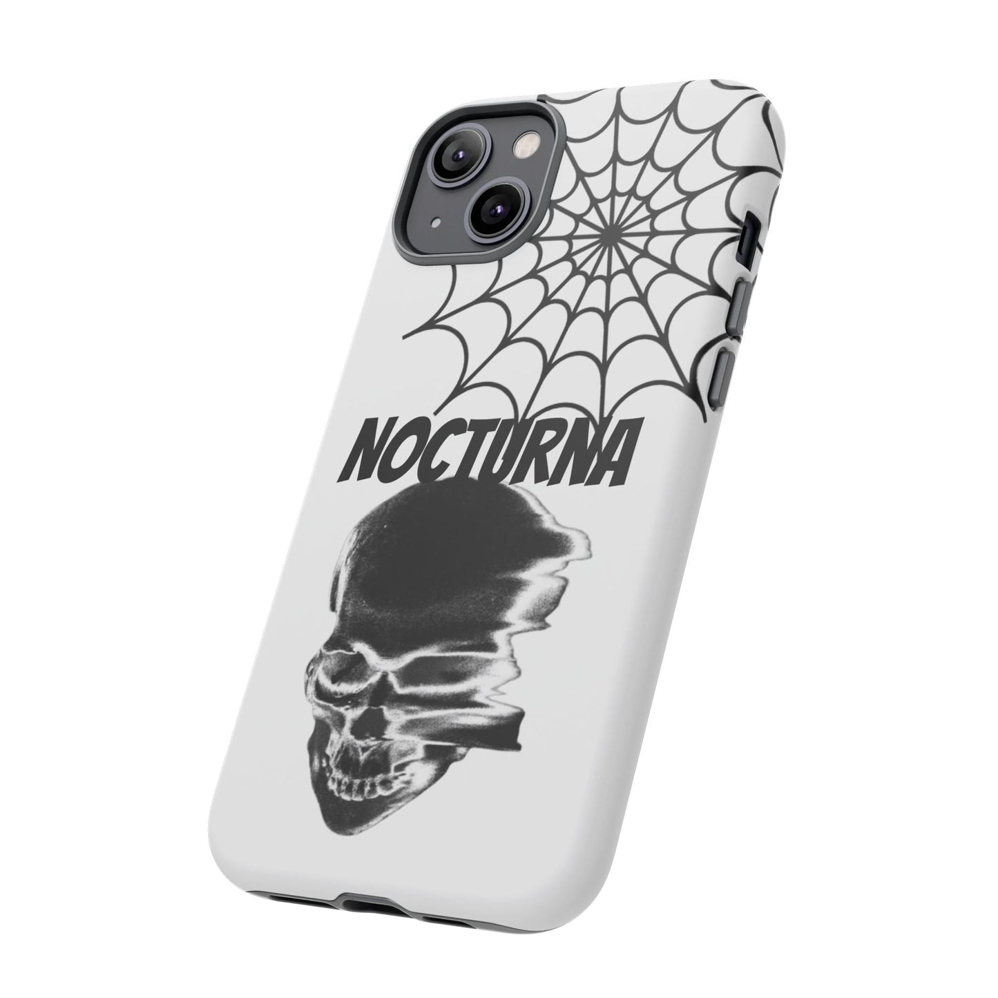 Nocturna Skull Phone Case - Tough & Edgy Design for Gothic Style