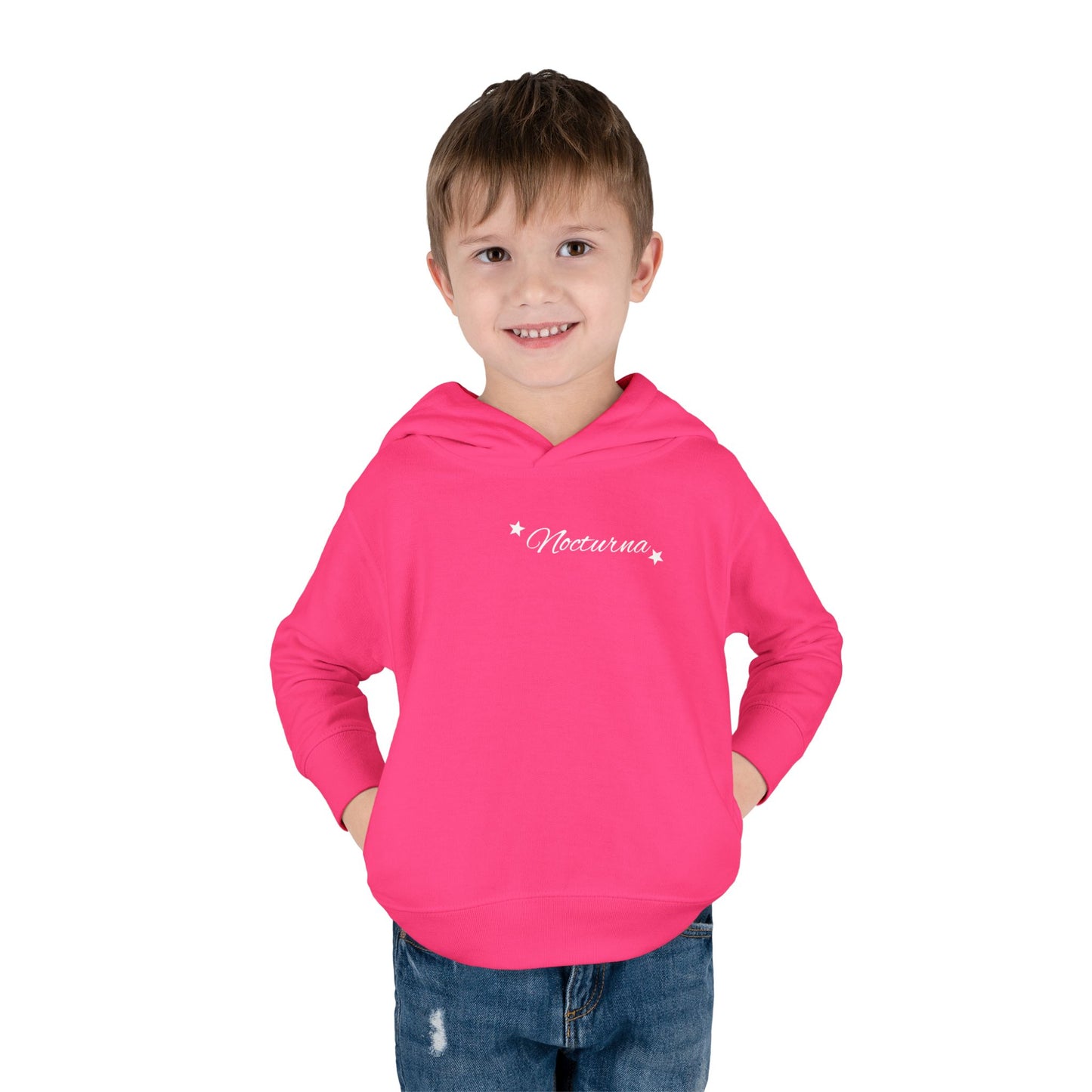 Nocturna Toddler Pullover Fleece Hoodie - Cozy Bat Themed Kids Wear