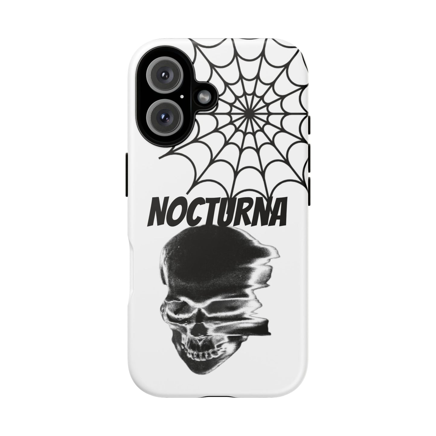 Nocturna Skull Phone Case - Tough & Edgy Design for Gothic Style