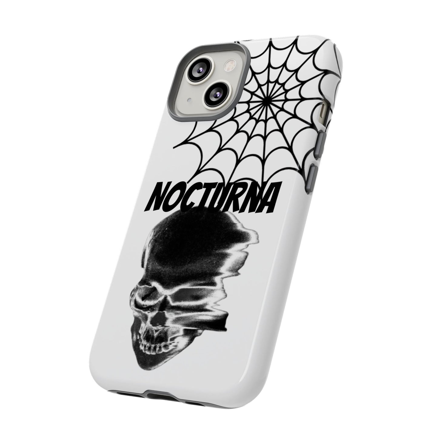 Nocturna Skull Phone Case - Tough & Edgy Design for Gothic Style
