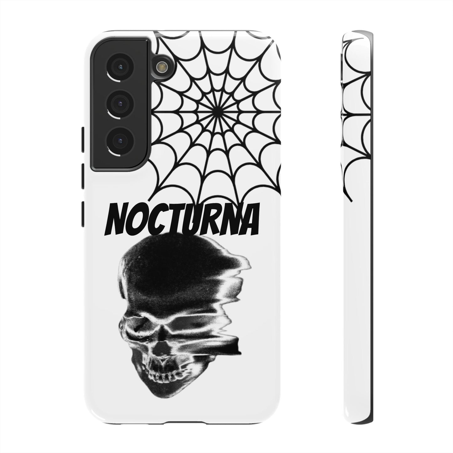 Nocturna Skull Phone Case - Tough & Edgy Design for Gothic Style
