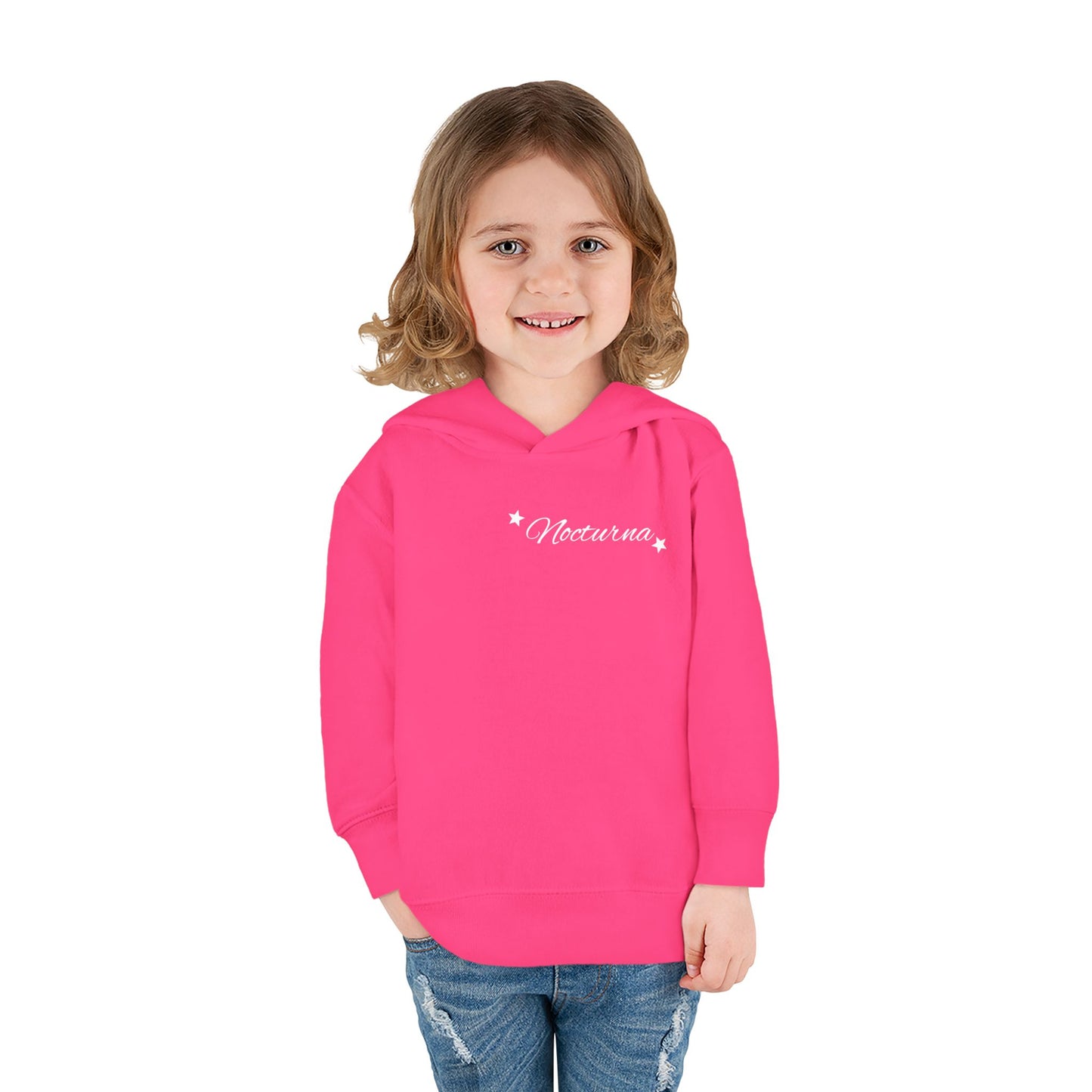 Nocturna Toddler Pullover Fleece Hoodie - Cozy Bat Themed Kids Wear