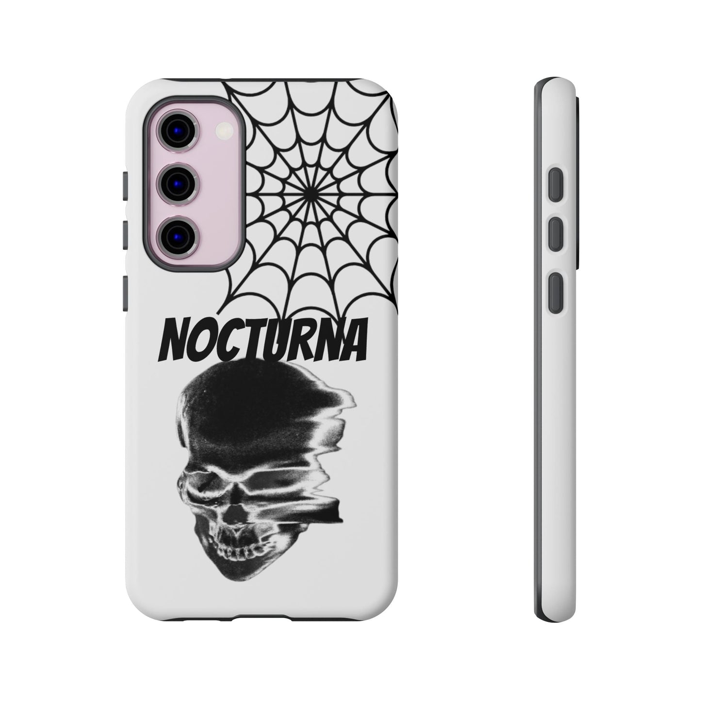 Nocturna Skull Phone Case - Tough & Edgy Design for Gothic Style